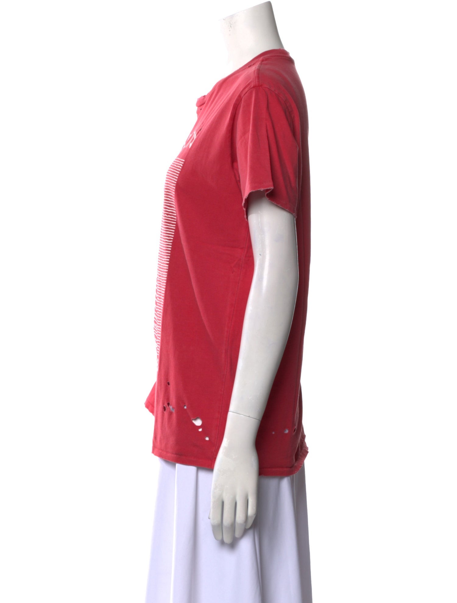 R13 Graphic Print Crew Neck T-Shirt